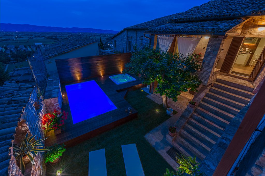 Villa Elisa, garden and pool