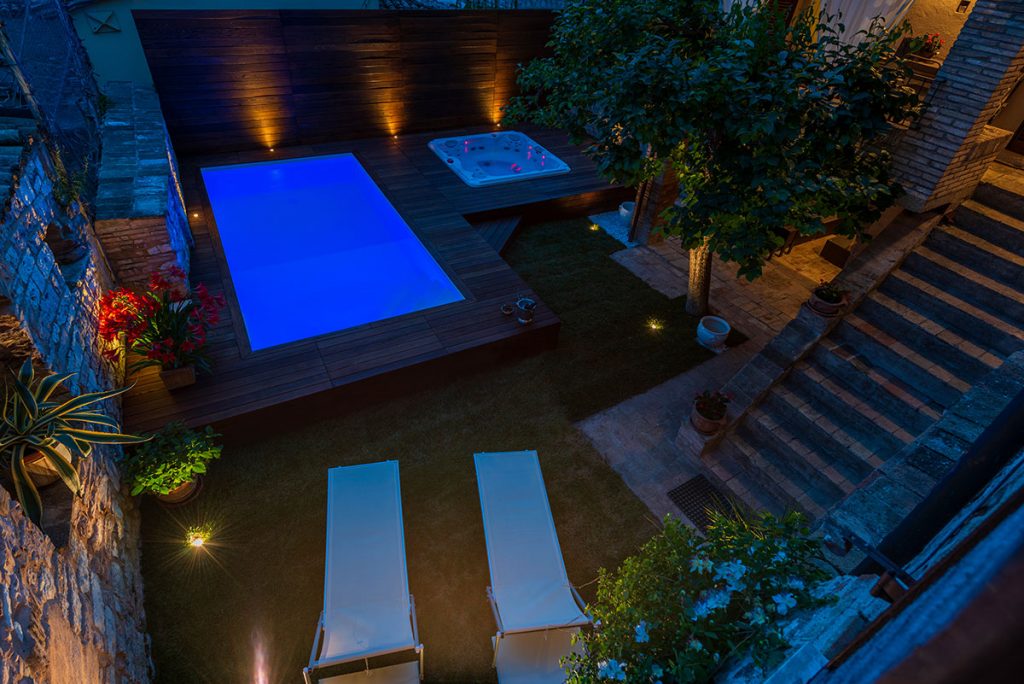 Villa Elisa, garden and pool