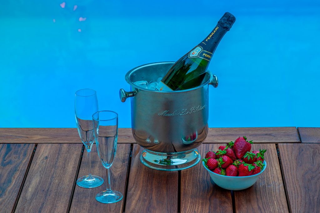 Villa Elisa, garden and pool