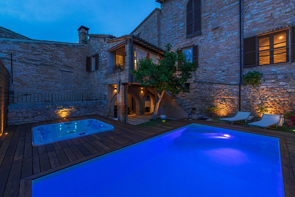 Villa Elisa, garden and pool