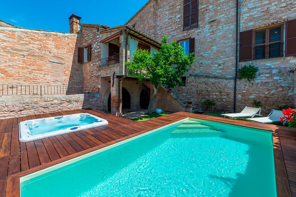 Villa Elisa, garden and pool