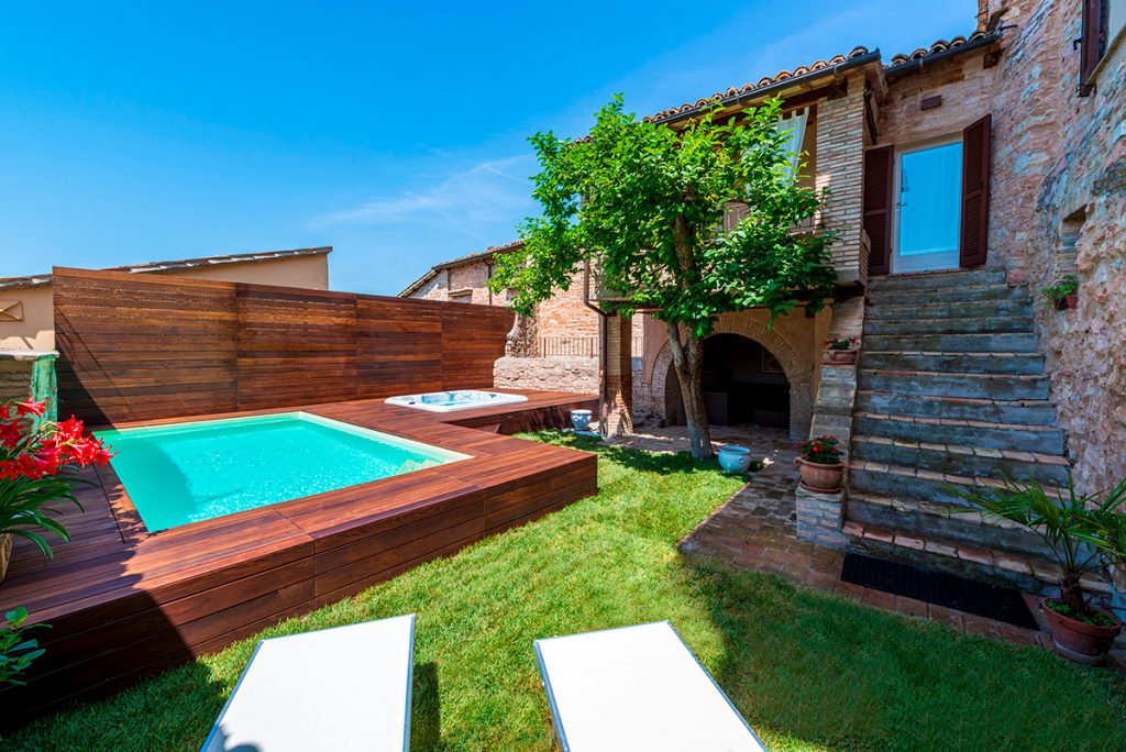 Villa Elisa, garden and pool