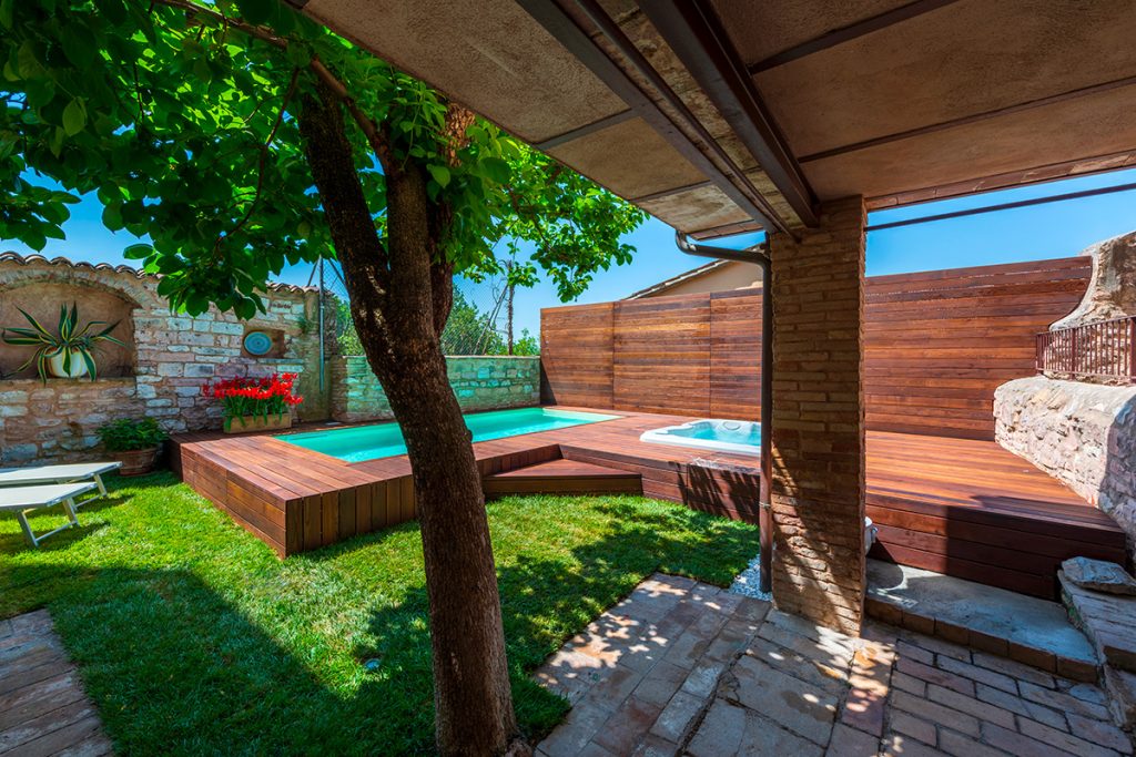 Villa Elisa, garden and pool